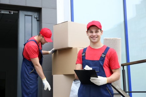 Furniture pick-up service handling bulky items in Brompton