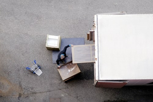 Man with van service handling a local move in Brompton