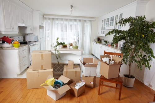 Local residential packing service for a Brompton property
