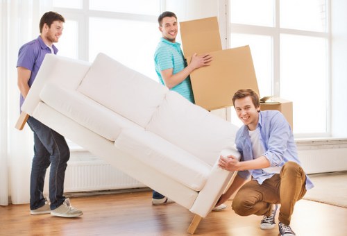 Reusable household goods being donated through a charity partnership