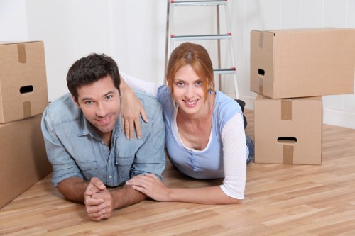 Efficient student removals service in Brompton handling boxes and furniture