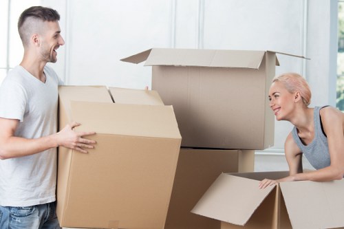 IT and technology items prepared for safe office removals in Brompton