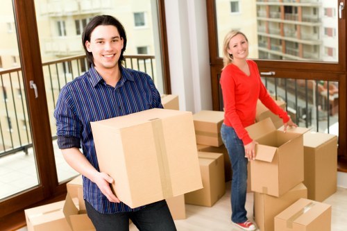 Local Brompton movers handling property access and transport logistics